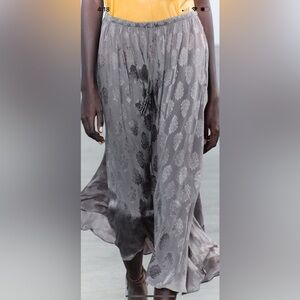 Zara jacquard midi skirt  ZW COLLECTION